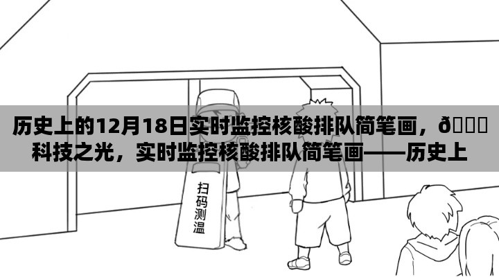 历史上的12月18日,科技之光下的实时监控核酸排队简笔画与新品揭秘
