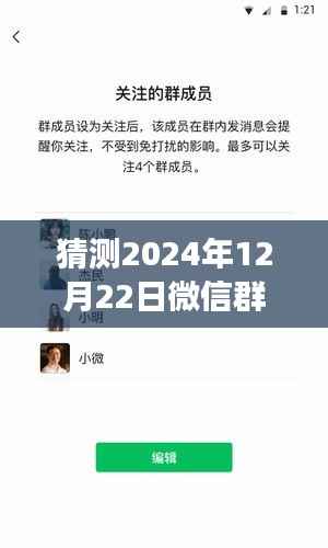揭秘未来微信群实时交流设置，预测与优化至2024年策略揭秘！