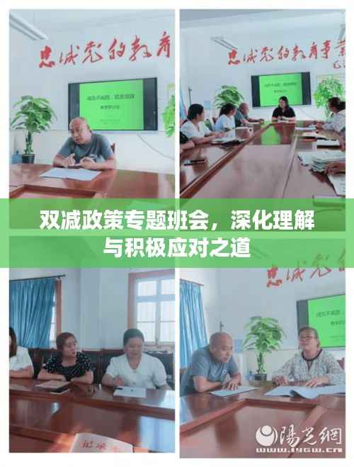 双减政策专题班会,深化理解与积极应对之道