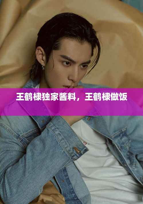 王鹤棣独家酱料,王鹤棣做饭