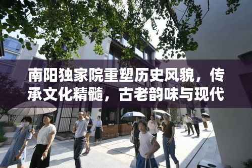南阳独家院重塑历史风貌,传承文化精髓,古老韵味与现代开发的完美融合