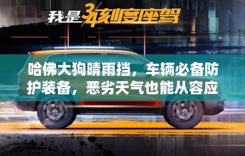 哈佛大狗晴雨挡,车辆必备防护装备,恶劣天气也能从容应对!