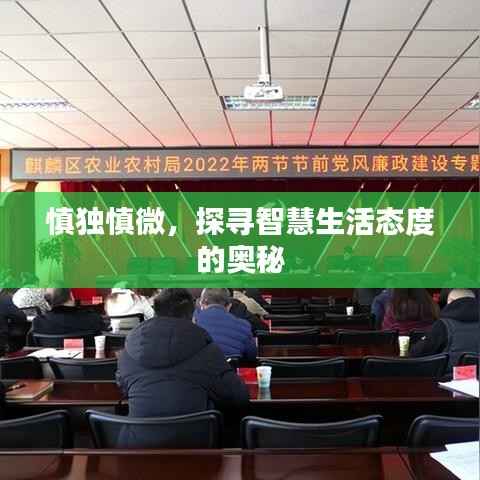 慎独慎微,探寻智慧生活态度的奥秘