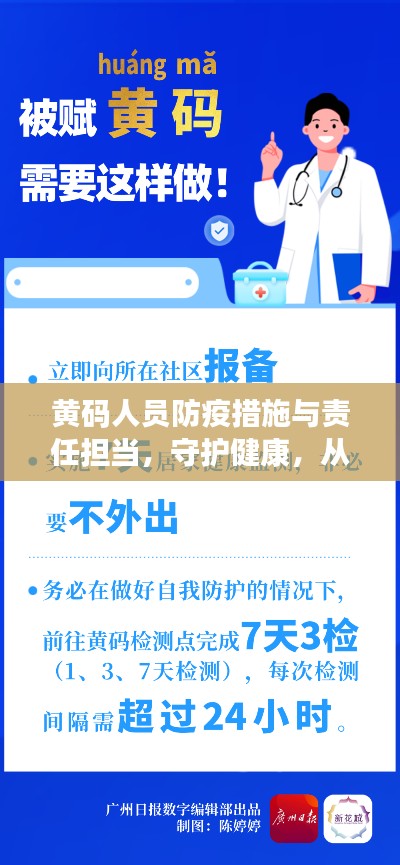黄码人员防疫措施与责任担当,守护健康,从我做起